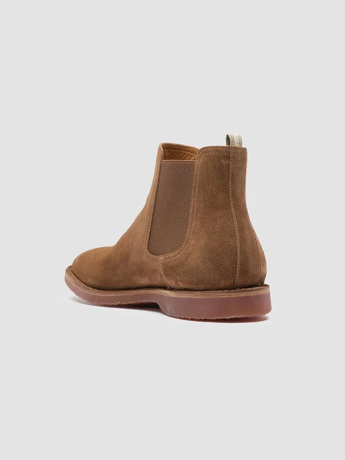 Officine Creative Boots and Ankle Boots KENT 005 Toscano Brown Suede Chelsea Boots 8211 Men Officine Creative Boots and Ankle Boots KENT 005 Toscano Brown Suede Chelsea Boots 8211 Men