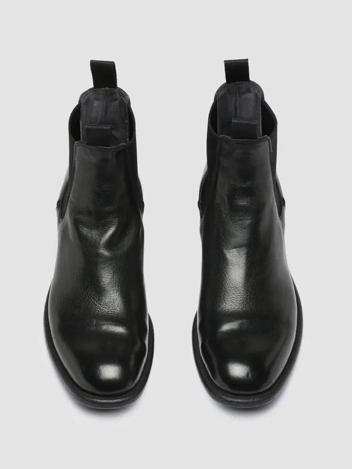 Officine Creative Boots and Booties CALIXTE 004 Nero Black Leather Chelsea Boots 8211 Women Officine Creative Boots and Booties CALIXTE 004 Nero Black Leather Chelsea Boots 8211 Women