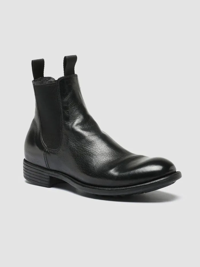Officine Creative Boots and Booties CALIXTE 004 Nero Black Leather Chelsea Boots 8211 Women Officine Creative Boots and Booties CALIXTE 004 Nero Black Leather Chelsea Boots 8211 Women