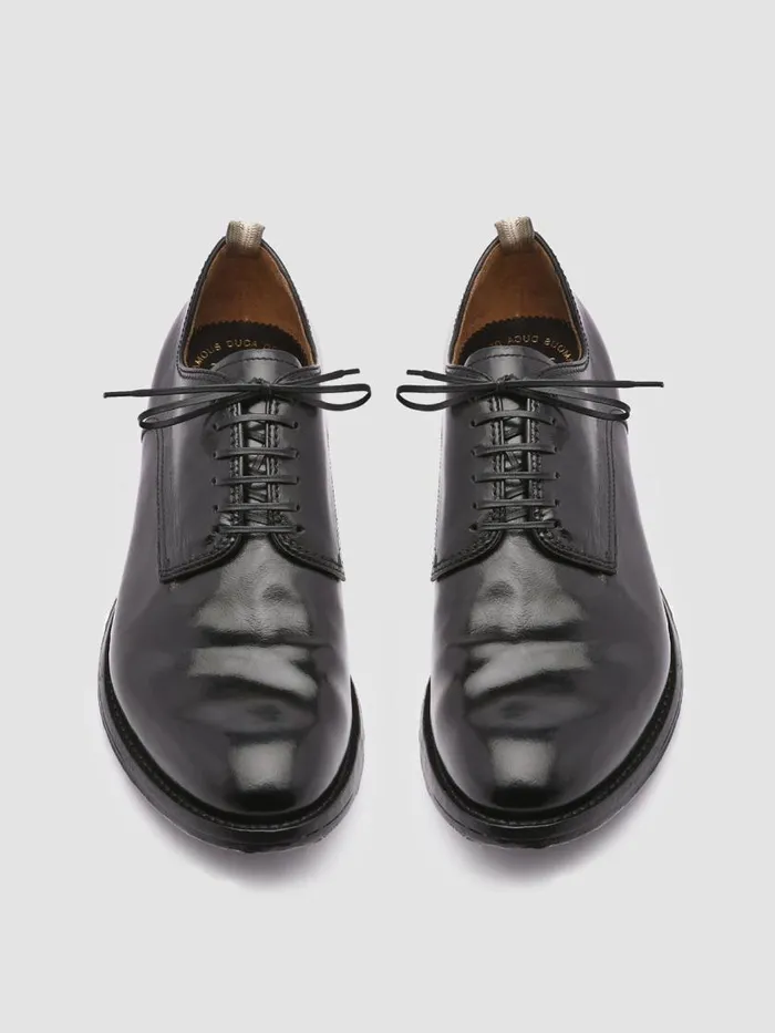 Officine Creative Derbies and Oxfords ANATOMIA 012 Nero Black Leather Derby Shoes 8211 Men Officine Creative Derbies and Oxfords ANATOMIA 012 Nero Black Leather Derby Shoes 8211 Men