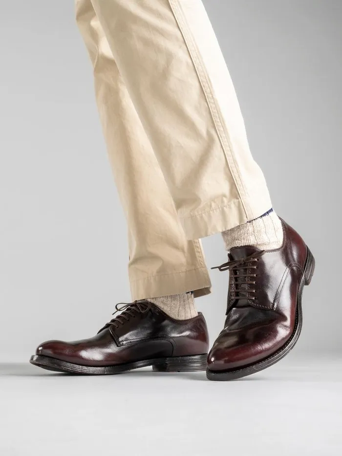 Officine Creative Derbies and Oxfords ANATOMIA 012 Nero Black Leather Derby Shoes 8211 Men Officine Creative Derbies and Oxfords ANATOMIA 012 Nero Black Leather Derby Shoes 8211 Men