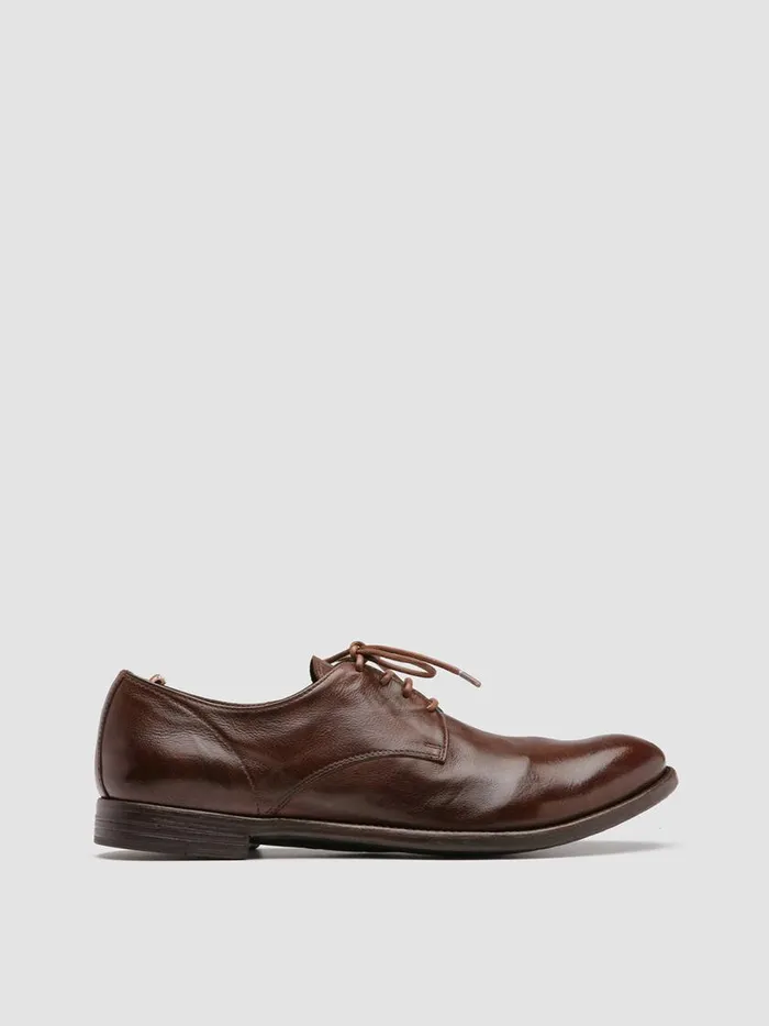 Officine Creative Derbies and Oxfords ARC 515 Cigar Brown Leather Derby Shoes 8211 Men Officine Creative Derbies and Oxfords ARC 515 Cigar Brown Leather Derby Shoes 8211 Men