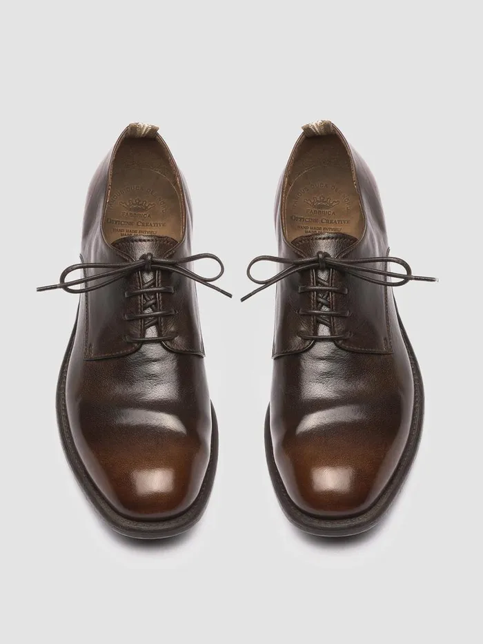 Officine Creative Derbies and Oxfords CALIXTE 001 Caffe TMoro Brown Leather Derby Shoes 8211 Women Officine Creative Derbies and Oxfords CALIXTE 001 Caffe TMoro Brown Leather Derby Shoes 8211 Women