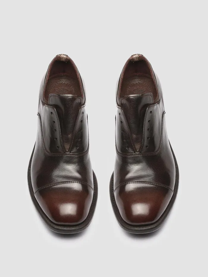 Officine Creative Derbies and Oxfords CALIXTE 003 Otto Brown Leather Oxford Shoes 8211 Women