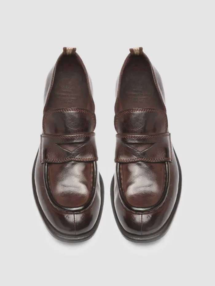 Officine Creative Loafers CALIXTE 020 Otto Burgundy Leather Loafers 8211 Women Officine Creative Loafers CALIXTE 020 Otto Burgundy Leather Loafers 8211 Women