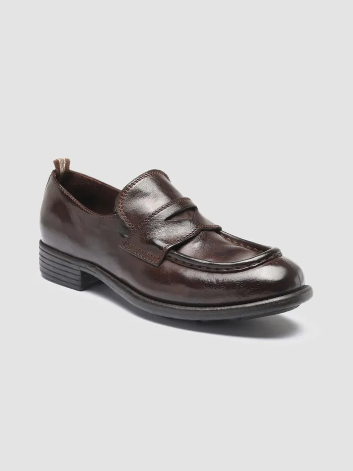 Officine Creative Loafers CALIXTE 020 Otto Burgundy Leather Loafers 8211 Women Officine Creative Loafers CALIXTE 020 Otto Burgundy Leather Loafers 8211 Women