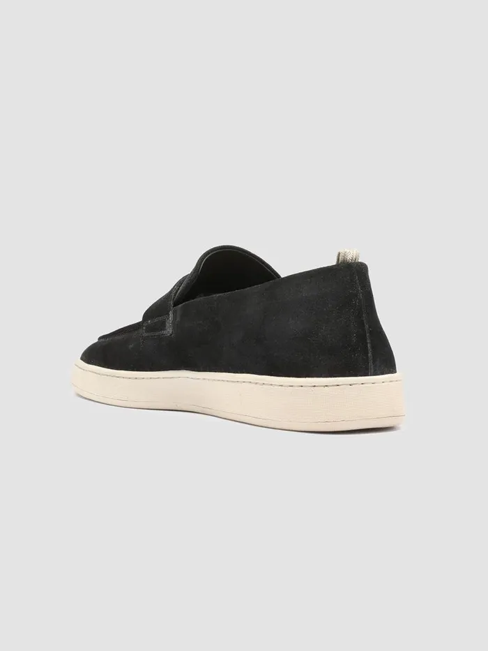 Officine Creative Loafers HERBIE 001 Nero Black Suede Penny Loafers 8211 Men Officine Creative Loafers HERBIE 001 Nero Black Suede Penny Loafers 8211 Men