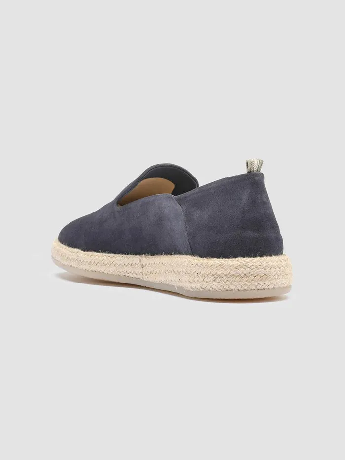 Officine Creative Loafers ROPED 002 Avion Grey Suede Slip Ons 8211 Men