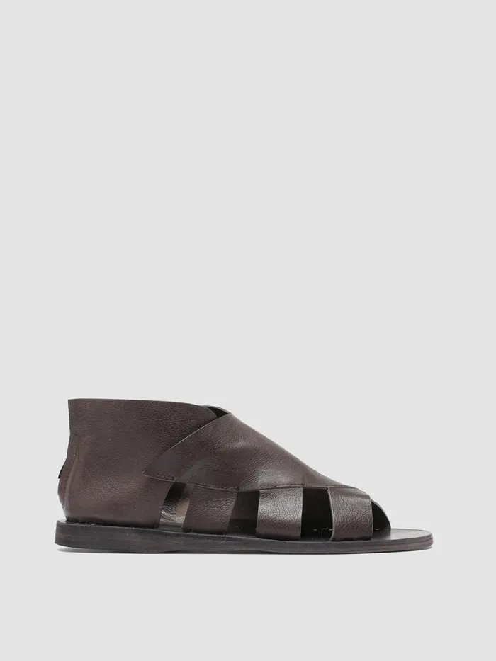 Officine Creative Sandals ITACA 032 Coffee Brown LeatherSandals 8211 Women