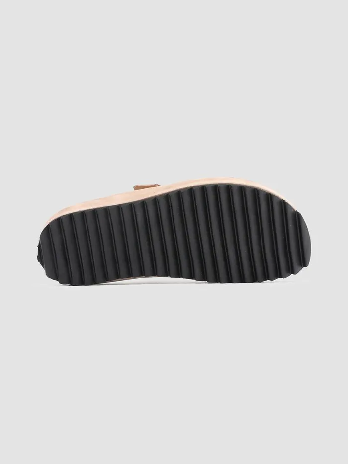 Officine Creative Sandals PELAGIE 003 Ecru Suede Sandals 8211 Women