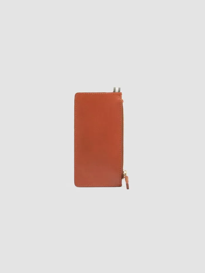 Officine Creative Wallets JULIET 03 Rhum Brown Leather Card Holder 8211 Women Officine Creative Wallets JULIET 03 Rhum Brown Leather Card Holder 8211 Women