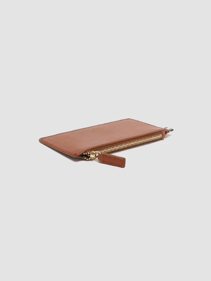 Officine Creative Wallets JULIET 03 Rhum Brown Leather Card Holder 8211 Women Officine Creative Wallets JULIET 03 Rhum Brown Leather Card Holder 8211 Women