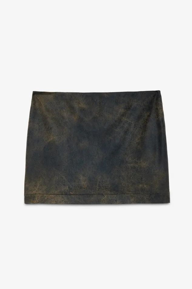 Ottod039Ame Faux Leather Short Skirt Women Skirts