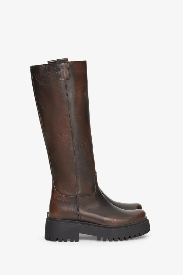 Ottod039Ame Leather Biker With Rubber Sole Women Shoes