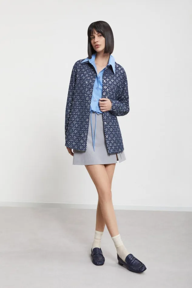 Ottod039Ame Mini Skirt With Bow Women Skirts
