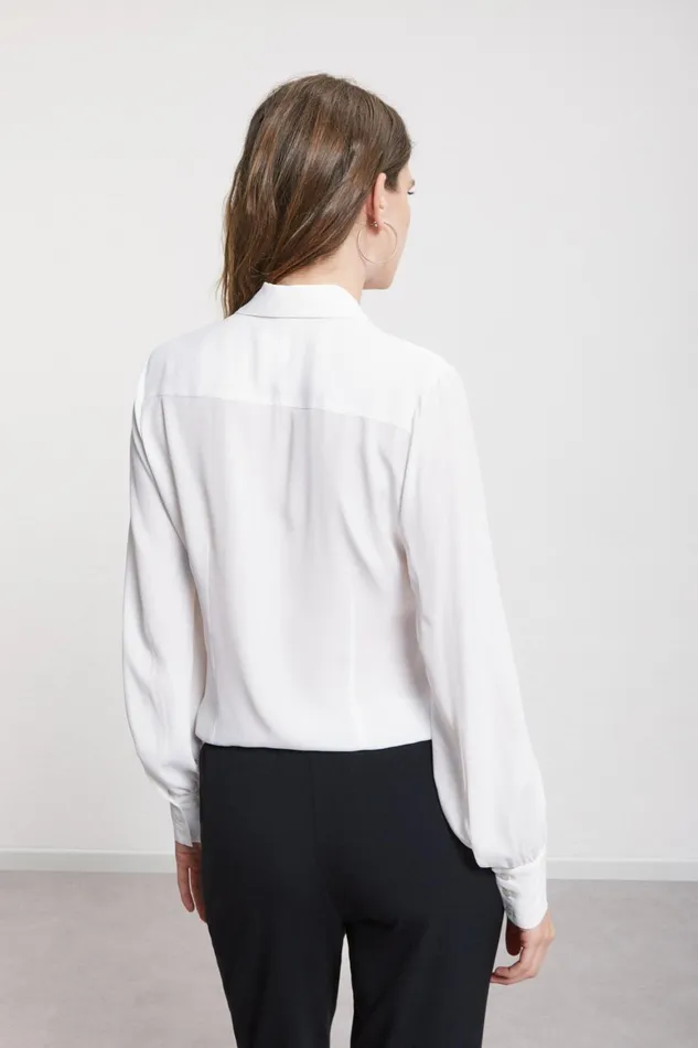 Ottod039Ame Silkblend Shirt Women Shirts and Blouses