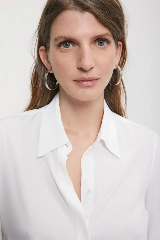 Ottod039Ame Silkblend Shirt Women Shirts and Blouses