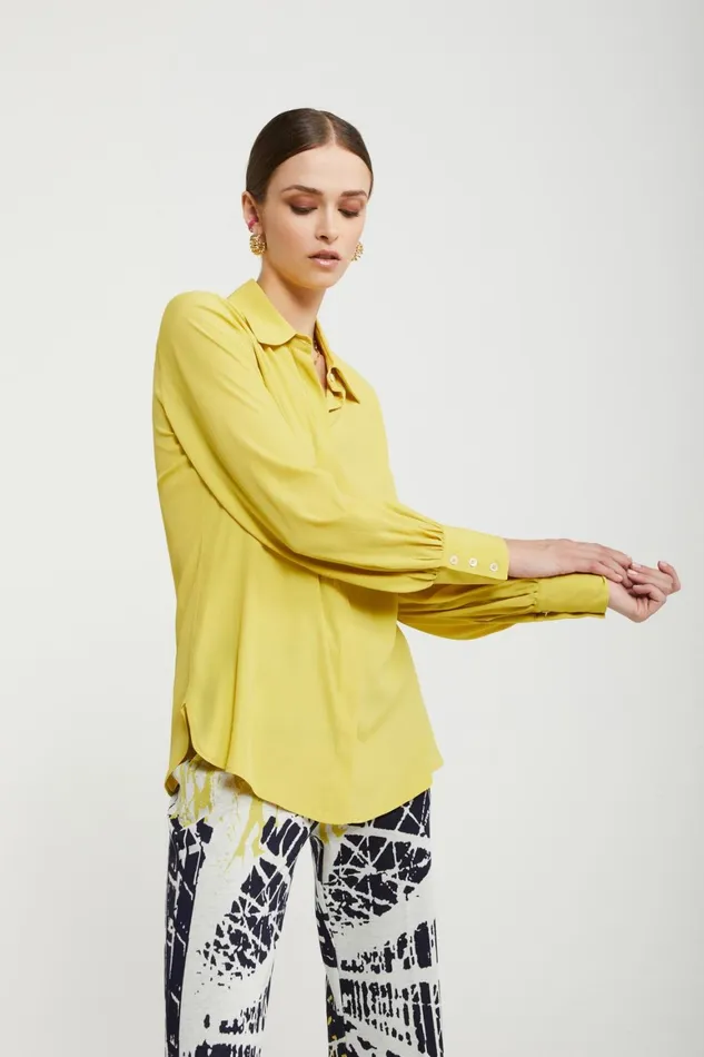 Ottod039Ame Silkblend Shirt Women Shirts and Tops