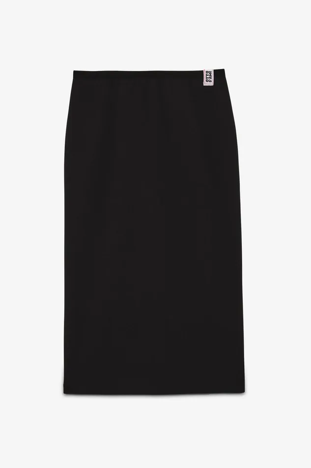 Ottod039Ame Solid Midi Skirt Women Skirts