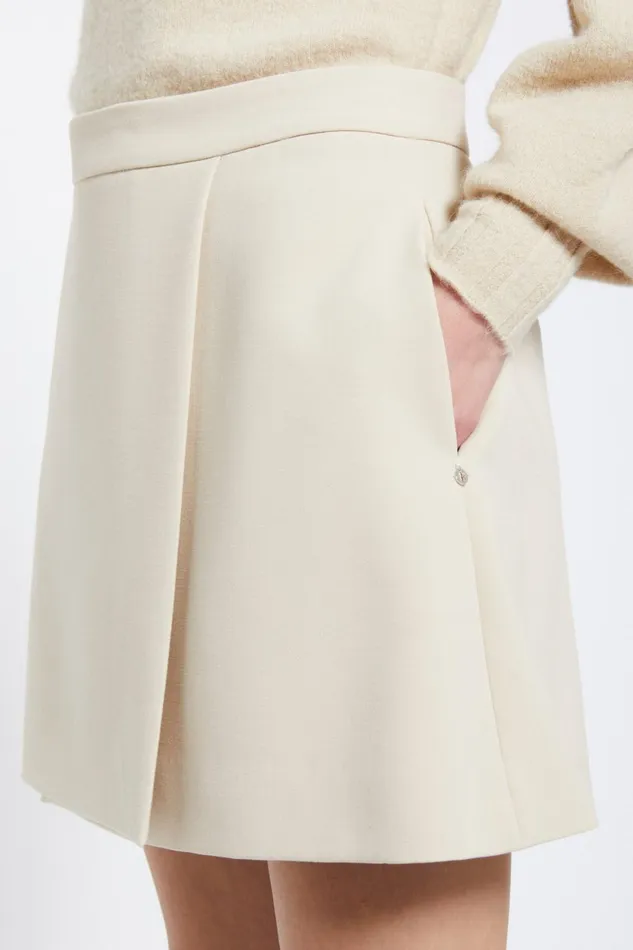 Ottod039Ame Solid Mini Skirt Women Skirts