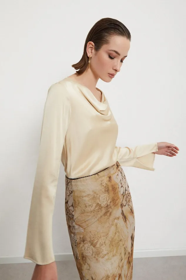 Ottod039Ame Viscose Blouse Women Shirts and Blouses