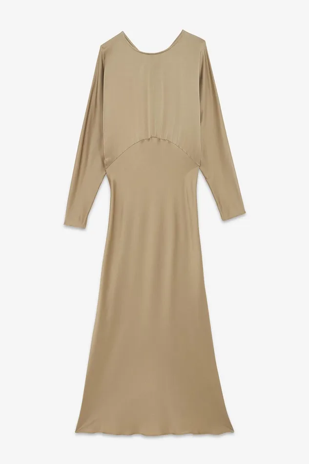 Ottod039Ame Viscose Long Dress With Rounded Bottom Women Dresses