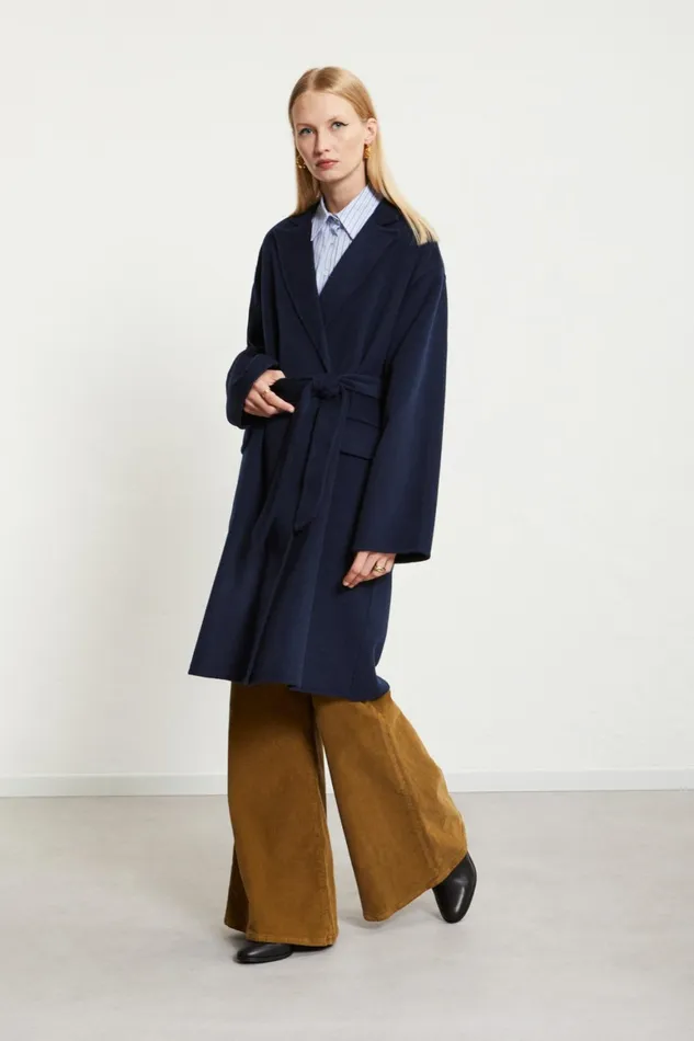 Ottod039Ame Woolblend Midi Coat Women Coats