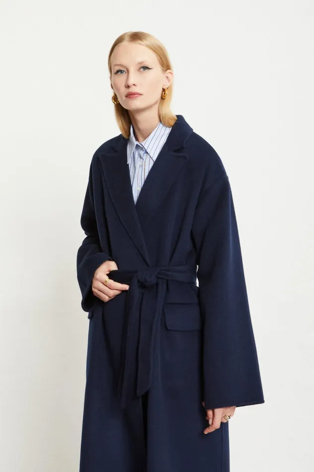 Ottod039Ame Woolblend Midi Coat Women Coats