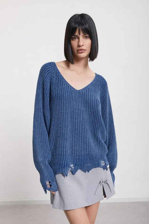 Ottod039Ame Wool Blend Sweater Women Knitwear