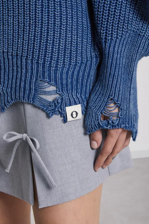 Ottod039Ame Wool Blend Sweater Women Knitwear