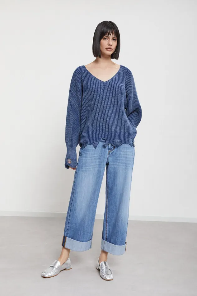 Ottod039Ame Wool Blend Sweater Women Knitwear