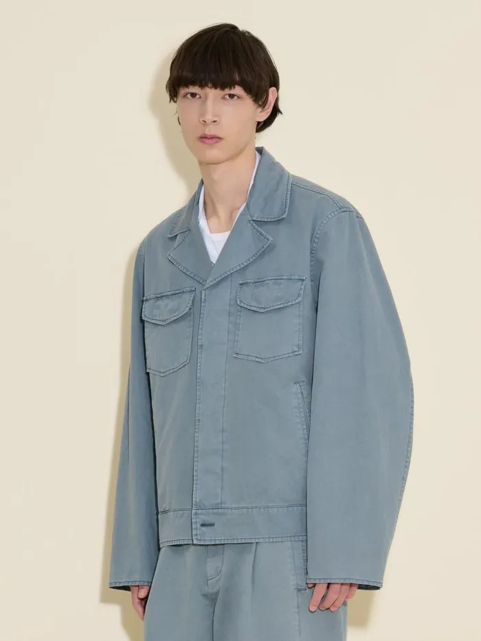 Outerwear Men Holzweiler Sivert Jacket Blue