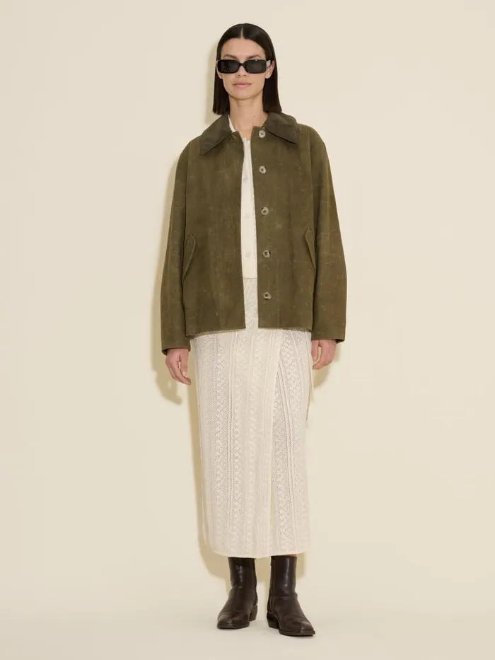 Outerwear Women Holzweiler Diana Short Jacket Green