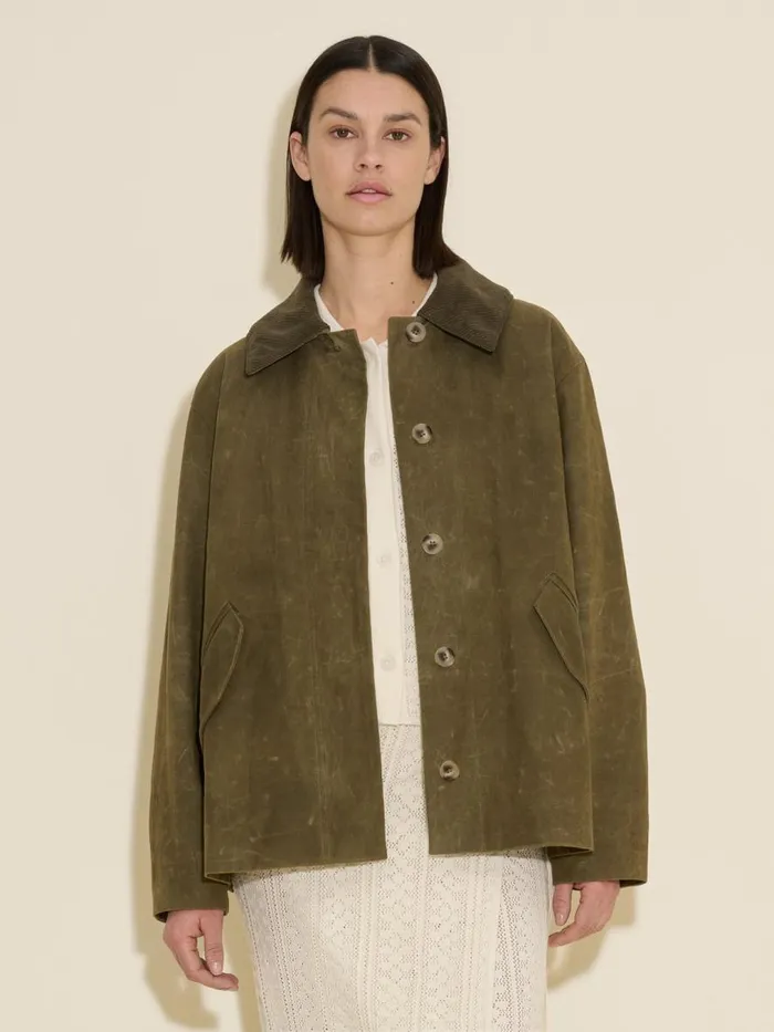 Outerwear Women Holzweiler Diana Short Jacket Green