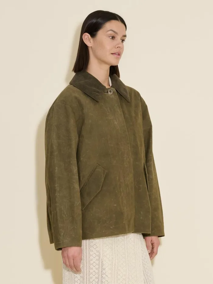 Outerwear Women Holzweiler Diana Short Jacket Green
