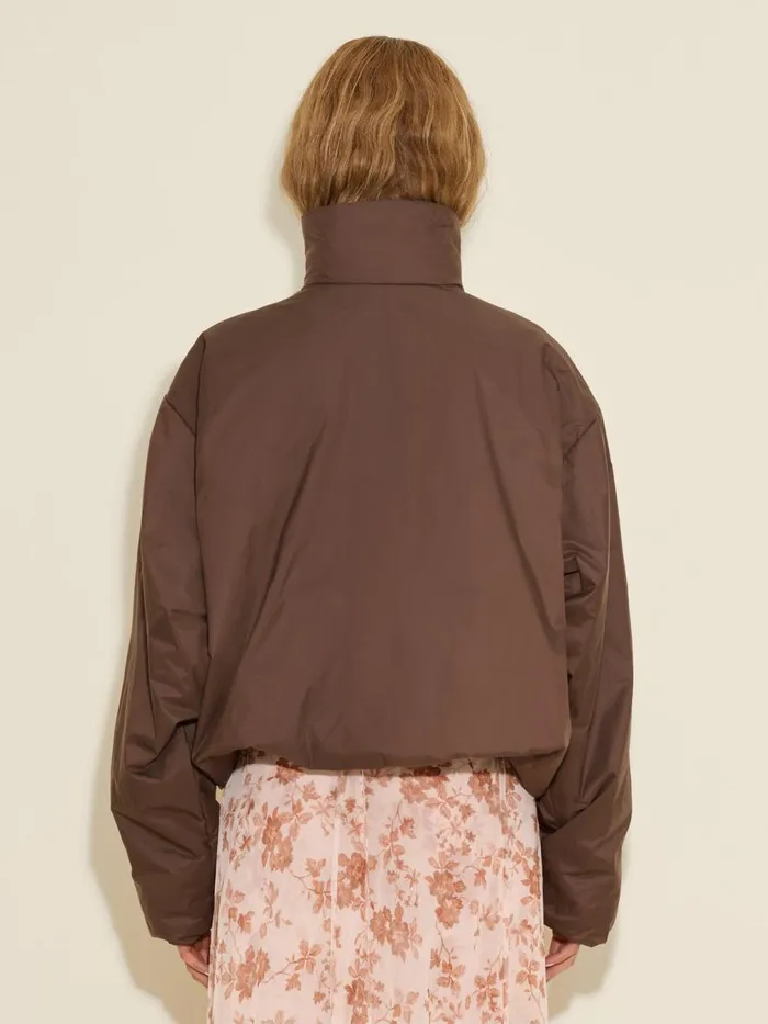 Outerwear Women Holzweiler Steilia Light Fill Short Jacket Brown