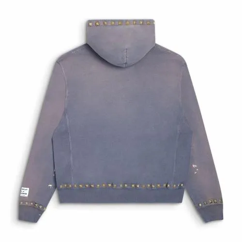 Outerwear WomenMen Gallery Dept RETOUCHE STUDDED PROPERTY PO HOODIE Faded Vintage Navy