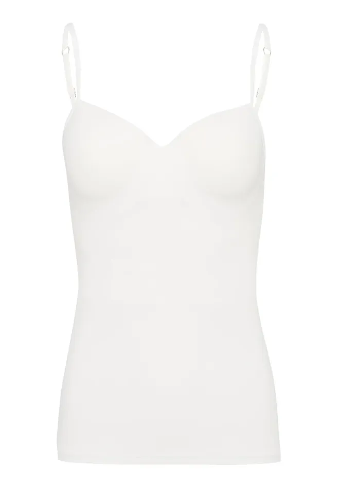 Padded Bra Camisole Off White Women HANRO D Cup Bras