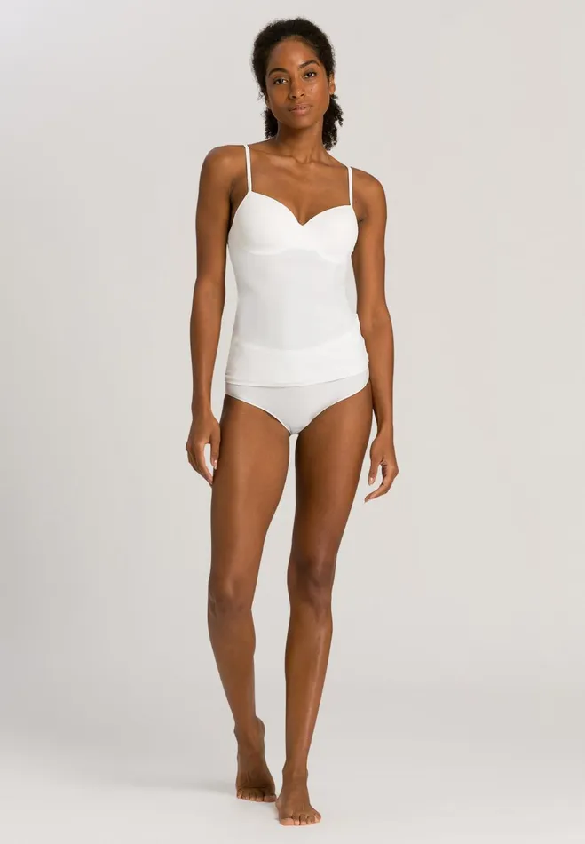 Padded Bra Camisole Off White Women HANRO D Cup Bras