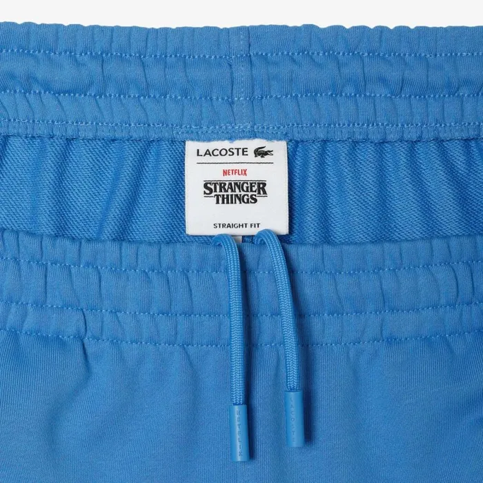 Pants and Leggings Women Lacoste Womens Lacoste X Netflix Super Soft Sweatpants Ethereal Blue L99