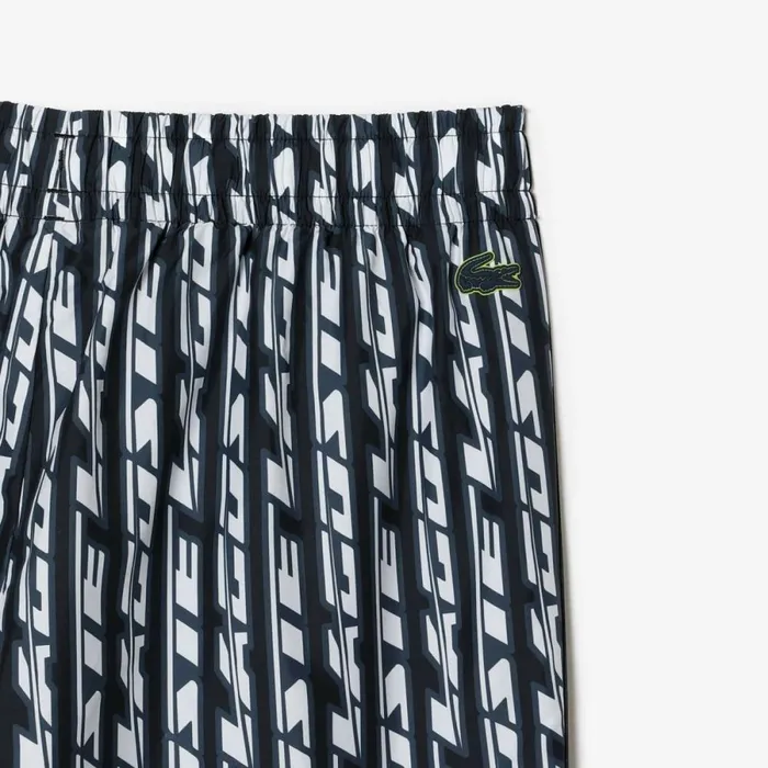 Pants and Leggings Women Lacoste Womens Logo Print Joggers Black Blue White Zi8
