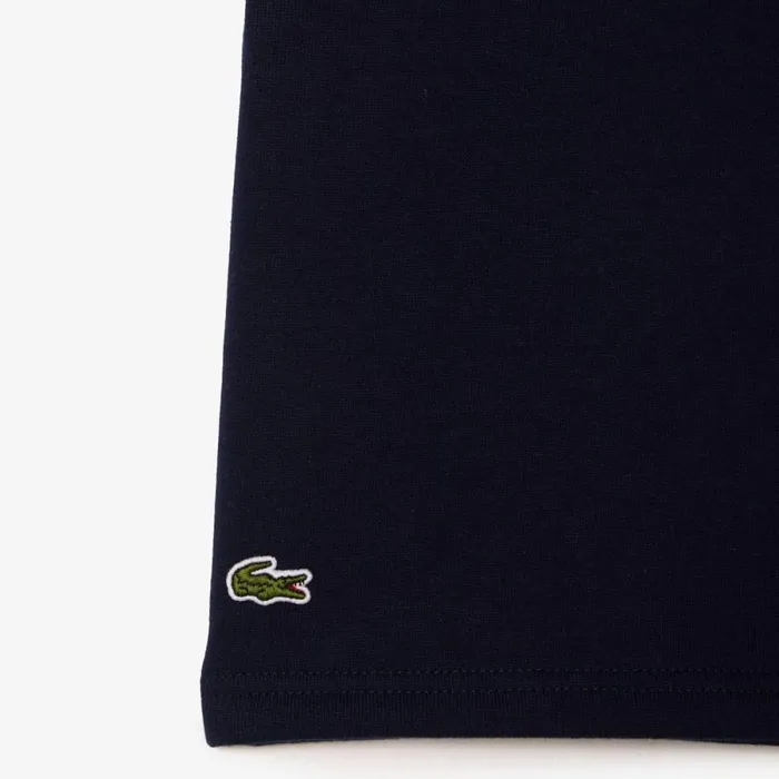 Pants and Shorts Kids Lacoste Kids039 Organic Brushed Cotton Fleece Shorts Navy Blue 166
