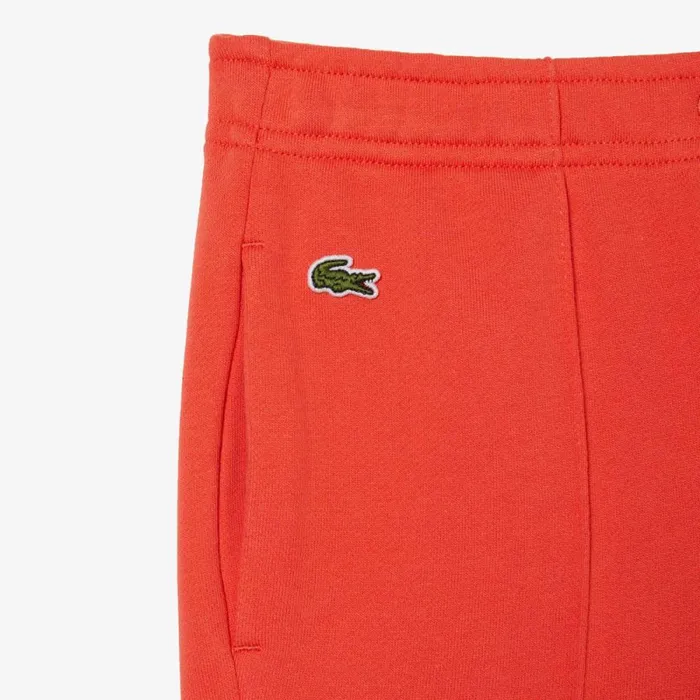 Pants and Shorts Kids Lacoste Kids039 Wide Leg Pants Orange 02k