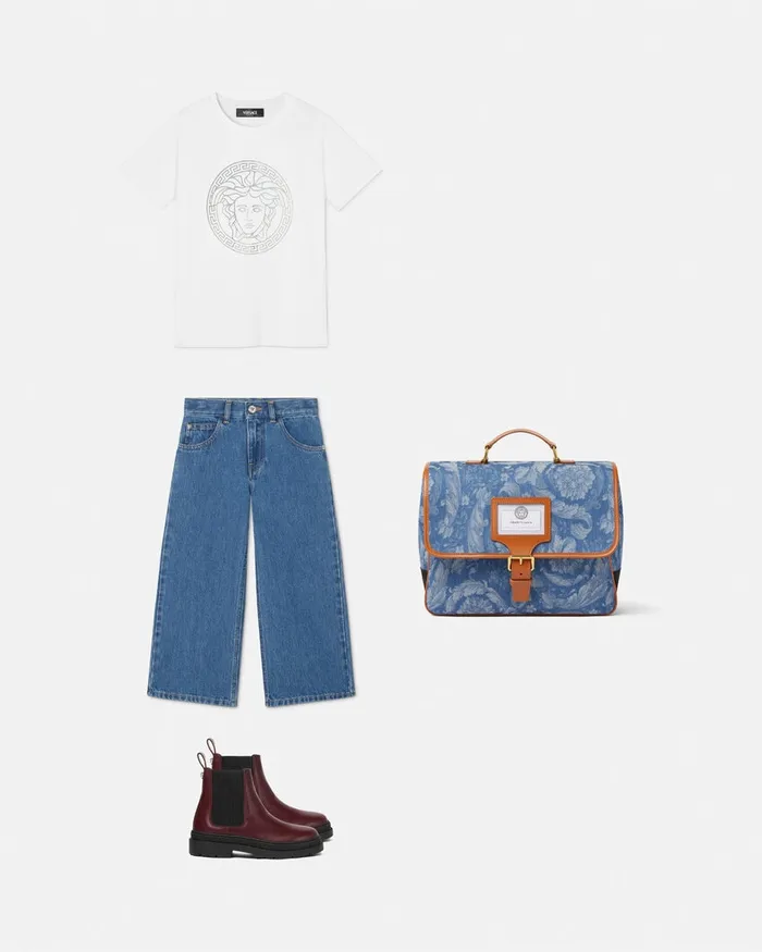 Pants and Skirts Kids Versace Jeans Blue