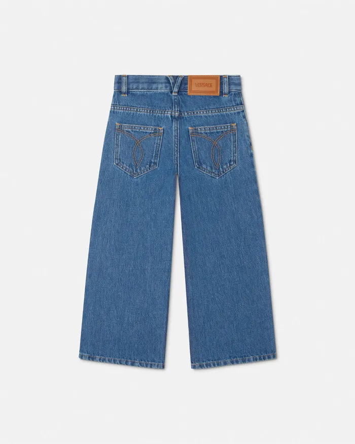 Pants and Skirts Kids Versace Jeans Blue