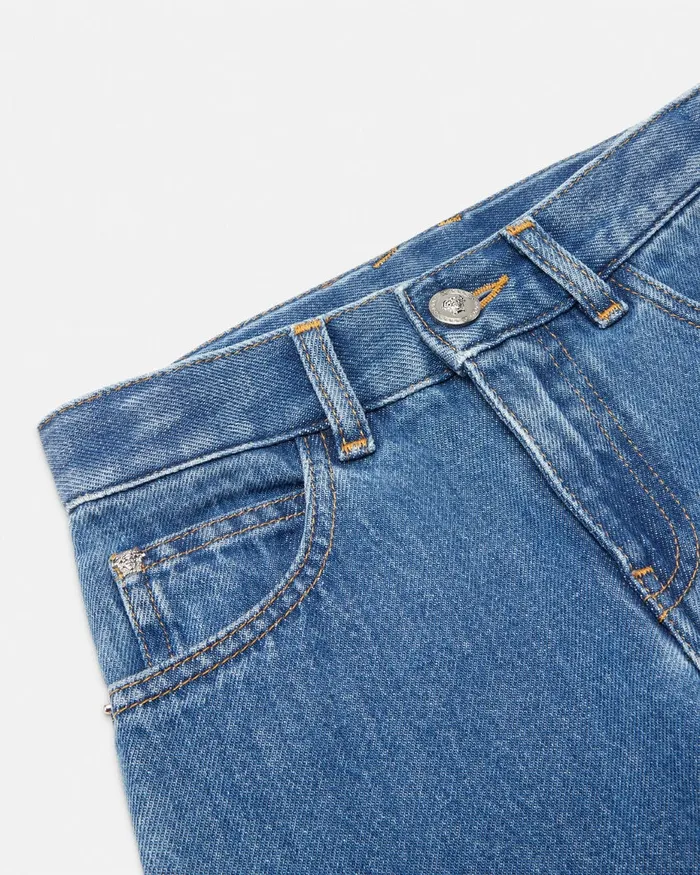 Pants and Skirts Kids Versace Jeans Blue