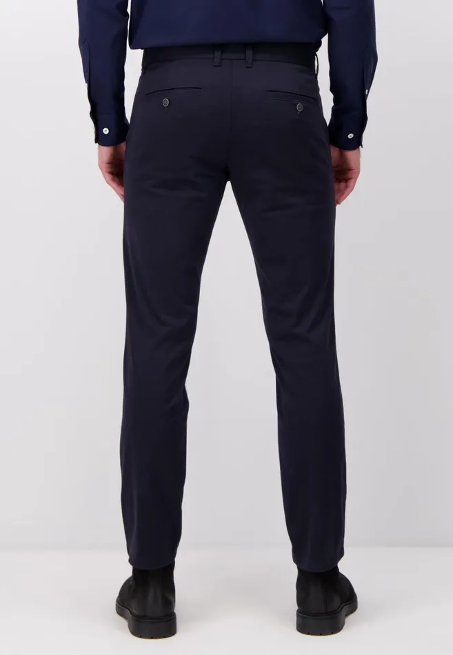 Pants Men FYNCHHATTON Legere Chino Pants Made Of Cotton Mix Dark Navybeigeolive
