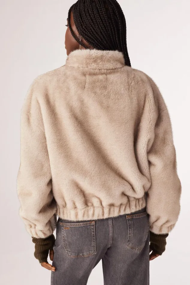 ParosFaux Fur Jacket Clothing Baandsh Jackets and Coats