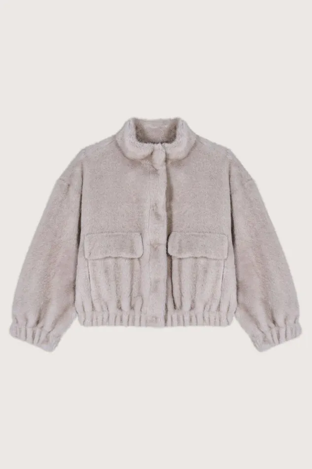 ParosFaux Fur Jacket Clothing Baandsh Jackets and Coats