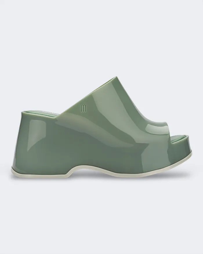 Patty Light Green Women Melissa Platforms